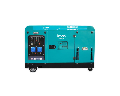 Дизельний генератор INVO DS-13000EA у кожусі, 12/13кВт, 220В